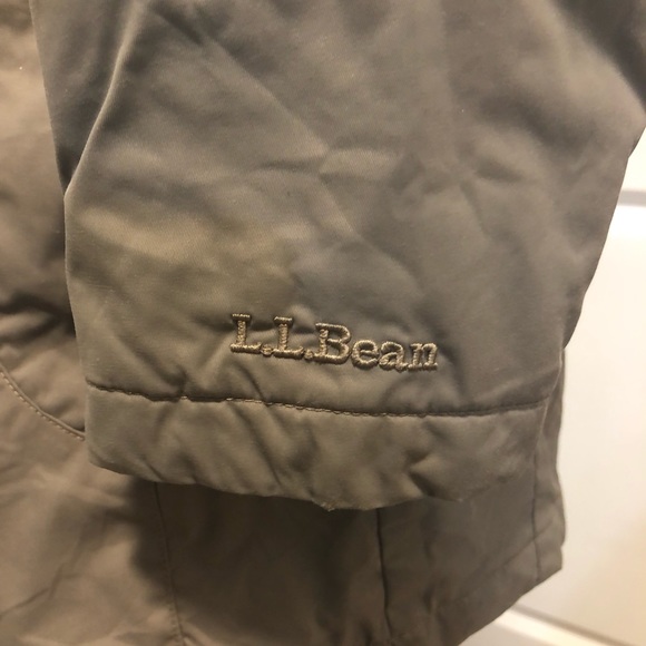Ll bean spring ladies fleece lined coat size medium pet - Picture 3 of 7